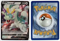 DRAMPA V - 128/172 Holo Brilliant Stars - POKEMON NM/M - Image 3