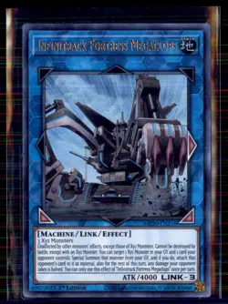 Yu-Gi-Oh! Infinitrack Fortress Megaclops 1st Edition Ultra Rare MP20-EN216 - Image 1