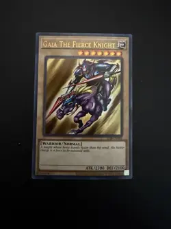 Yu-Gi-Oh! LOB Gaia The Fierce Knight LOB-EN006 - Image 2