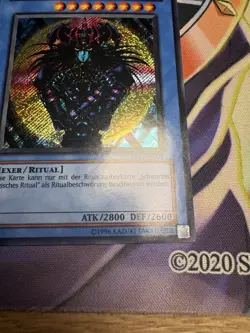 Yugioh! Magier des schwarzen Chaos Secret Rare - PP01-DE001 Unlimited - Deutsch - Image 4