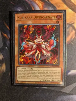 Yu-Gi-Oh! Kurikara Divincarnate OP23-EN001 Ultimate Rare Near Mint Condition - Image 1