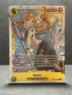 Nami EB03-053 SR Foil One Piece Heroine's Edition Extra Booster Card - Image 1
