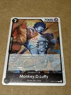 Monkey.D.Luffy OP15-092 Adventure on Kami's Island Foil English One Piece - Image 1