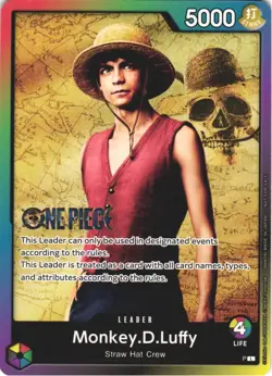 MONKEY.D.LUFFY (LEADER PACK - LIVE ACTION) (SEALED BATTLE 2023 VOL. 1) NM - Image 1