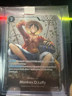 Monkey.D.Luffy (Tin Pack Set Vol. 2) P-075 One Piece Promotion Cards Foil - Image 1