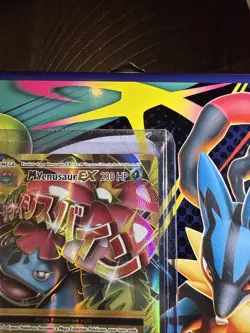 Pokemon M Venusaur EX 100/108 Evolutions Ultra Rare Mega Full Art Holo Card Nm - Image 4