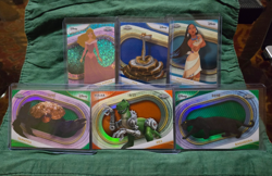 2025 Topps Chrome Disney Lot - 6 Cards, Including Rex Orange /25 - Image 1