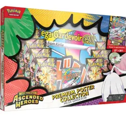 Pokemon Mega Evolution Ascended Heroes Premium Poster Collection Box Gardevoir - Image 1