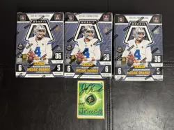 2025 Panini Mosaic Football NFL Trading Cards Blaster Box SEALED- 3 Box Lot - Image 1