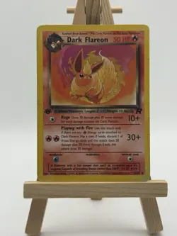 Pokemon TCG Dark Flareon Team Rocket 35 Regular 1st Edition Uncommon - Image 1