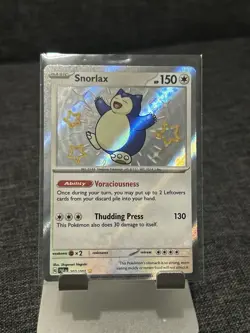 Pokemon TCG Snorlax 202/091 Paldean Fates Baby Shiny Rare NM/Mint Condition! - Image 1