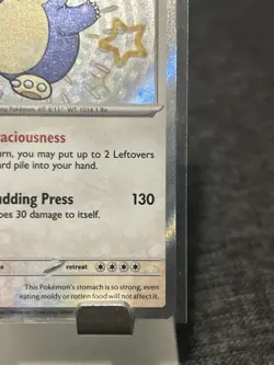 Pokemon TCG Snorlax 202/091 Paldean Fates Baby Shiny Rare NM/Mint Condition! - Image 4