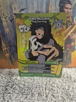 Kiba Inuzuka 113/130 V Players Promo Naruto Mythos TCG - Image 1
