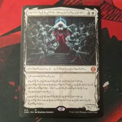 MTG Elesh Norn, Mother of Machines (Phyrexian) Phyrexia: All Will Be One 414 NM - Image 1