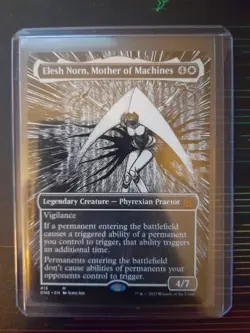 MtG Phyrexia: All Will Be One Elesh Norn, Mother of Machines - Borderless Manga - Image 1