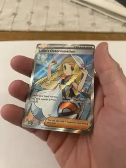 Pokemon TCG Lillie's Determination Full Art Trainer Card 169/132 - Image 2