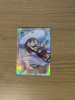 Pokemon TCG Lillie Trainer Sun Moon Full Art Holo Card 147/149 - Image 1