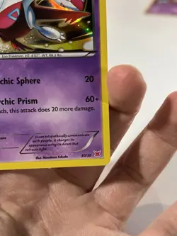 Pokemon Latias 30/30 XY Trainer Kit Holo Common Basic HP100 TCG Card 2015 - Image 2