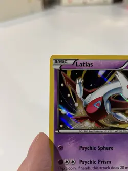 Pokemon Latias 30/30 XY Trainer Kit Holo Common Basic HP100 TCG Card 2015 - Image 4