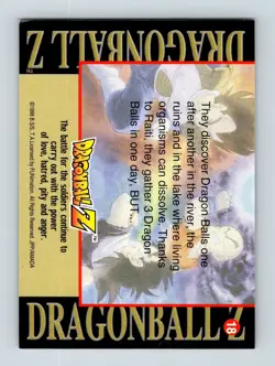 Dragon Ball Z Series 2 - Card #18 - 1998 JPP/Amada ArtBox - Image 2