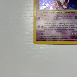 Pokemon Mewtwo TCG Base Set Holo Unlimited Rare Card 10/102 - Image 2