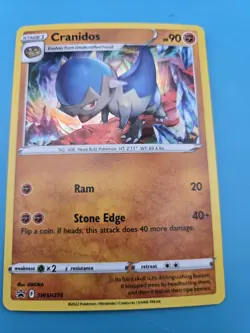 Cranidos SWSH274 SWSH: Sword & Shield Promo Cards Holo-LP - Image 1