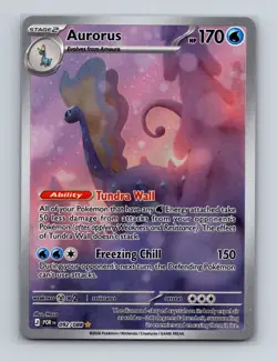 Aurorus 092 2026 Pokemon Perfect Order Illustration Shiny Rare Card NM+ (a) - Image 1