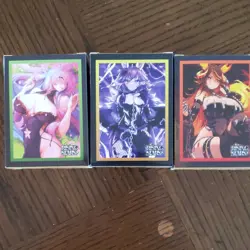 VCard Glossy Card Sleeves Silvervale Cottontailva Sinder Multicolor Anime - Image 2