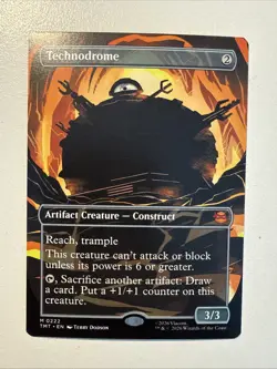 Technodrome (Borderless) Teenage Mutant Ninja Turtles Regular Mythic TMNT 222 - Image 1