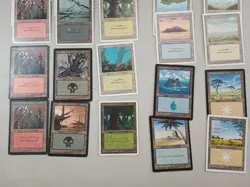 MTG Basic Land Lot X155 Vintage Beta Revised Unlimited Ice Age Mirage Saga ++ - Image 4