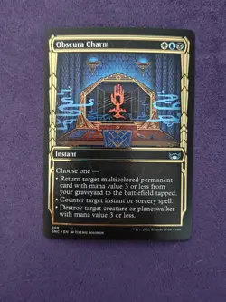 Obscura Charm - Gilded Foil x1 - Streets of New Capenna - NM - Image 1