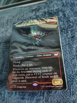 MTG Duskmourn Endless Punishment Commander Deck Precon New No Big Foil Valgavoth - Image 1