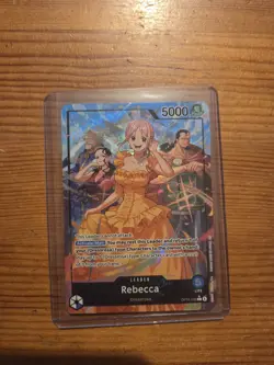 Rebecca - Alt Art Leader OP15-039 - English - One Piece Card Game - Image 1