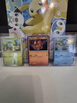 Pokemon Tcg Charmander, Bulbasaur, Squirtle Scarlet And Violet Promo 46, 47, 48 - Image 1