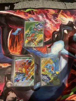 Pokemon First Partner Illustration Collection Series 1 - Kanto Set 037 038 039 - Image 1