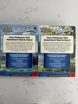 Pokemon My First Battle Decks Pikachu Bulbasaur Squirtle Charmander Set of 2 New - Image 2