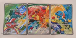 Pokemon TCG First Partners - Bulbasaur, Charmander, Squirtle *Cards only* - Image 2
