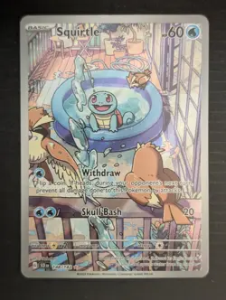 Squirtle 148/142 Stellar Crown Illustration Rare - Image 2