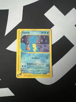 Squirtle 132/165 Non-Holo Common Expedition LP - Pokemon TCG - Image 1