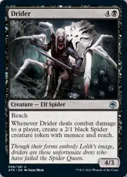 Drider - Near Mint MTG Adventures in the Forgotten Realms - Image 1