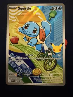 Squirtle - MEP 039 - Black Star Promo - Pokemon Card - NM/M - Image 1