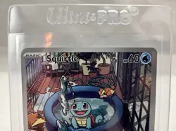Squirtle Illustration Rare SV07: Stellar Crown SCR Water Holofoil 148/142 - Image 2