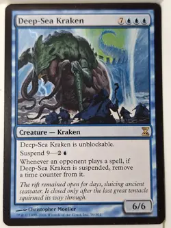 Deep-Sea Kraken - Time Spiral - Magic the Gathering MTG Nice! - Image 1
