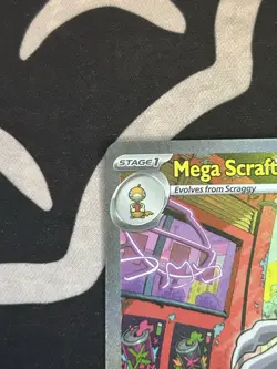 Pokemon TCG - Mega Scrafty EX SIR 285/217 - Ascended Heroes - pack Fresh NM-Mint - Image 5