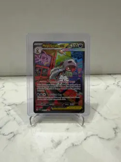 Pokemon TCG Ascended Heroes Mega Scrafty ex 285/217 Special Illustration Rare NM - Image 1