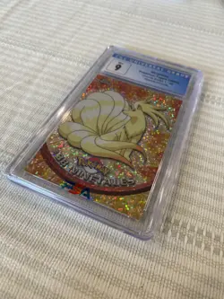 CGC 9 Ninetales #38 Topps SPARKLE Chrome 2000 - Image 3
