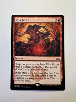 Risk Factor - MTG Guilds of Ravnica - NM - Image 1