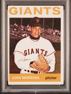 1964 Topps MLB Baseball #280 Juan Marichal HOF ACE Pitcher #27 SF Giants PSA 2.5 - Image 4