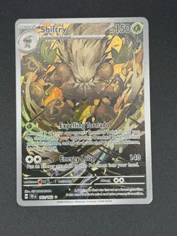 Pokemon TCG Shiftry Scarlet & Violet-Temporal Forces Holo Card 163/162 - Image 1