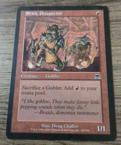 Skirk Prospector #230 (MP) Onslaught ONS Magic MTG - Image 1